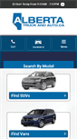 Mobile Screenshot of albertatruckandauto.ca
